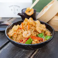 Ilustrasi nasi goreng udang enak/copyright unsplash.com/Anthony Espinosa