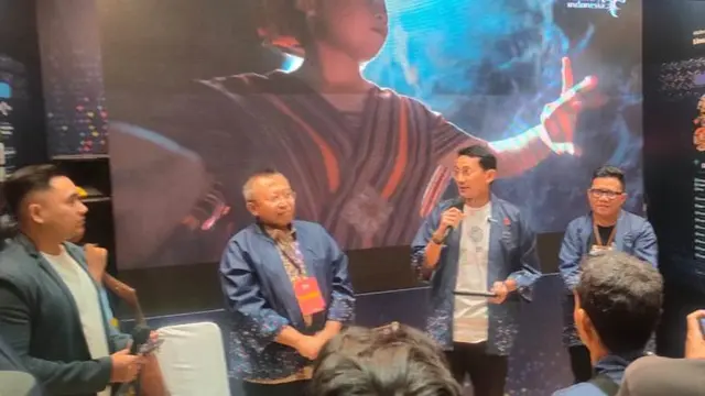 Kemenparekraf) berkolaborasi dengan IdeaFest 2024 untuk menghadirkan booth atau gerai dalam melaksanakan program digitalisasi produk Aksi Selaras Sinergi (Aksilarasi).