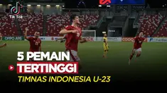 Berita Video, Termasuk Elkan Baggott, Berikut Ini 5 Pemain Tertinggi Timnas Indonesia U-23 di SEA Games 2021