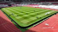 Pengelola Pamer Kondisi Terkini Rumput SUGBK Jelang Timnas Indonesia Vs Arab Saudi: Pemeliharaan Rutin
