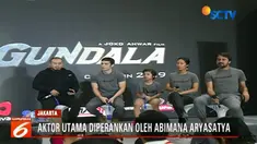 Sutradara Gundala Joko Anwar memperkenalkan para pemeran utama film Gundala.