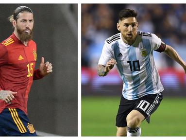 Sejak Paris Saint-Germain (PSG) dibeli pengusaha tajir asal Qatar Nasser Al-Khelaifi pada 2011, PSG menjelma mejadi klub raksasa yang gemar mendatangkan pemain-pemain mahal berkualitas yang juga menjadi andalan bersama timnas hingga mengoleksi banyak caps hingga kini. Berikut daftar 5 pemain PSG dalam skuad 2022/2023 dengan penampilan terbanyak untuk timnas masing-masing. (Kolase AFP)