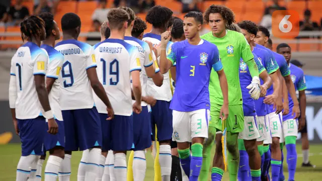 Timnas Inggris U-17 vs Timnas Brasil U-17: Grup C Piala Dunia U-17 2023