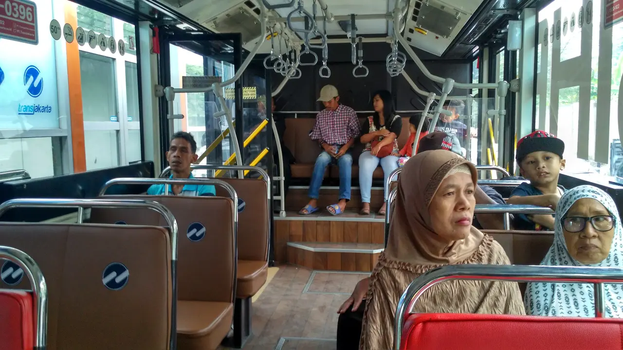 Ujicoba Transjakarta Koridor 13