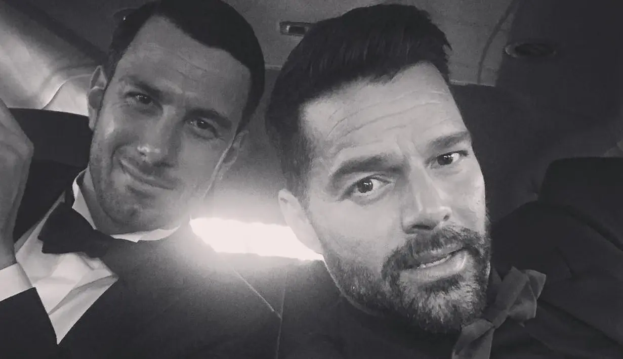 Ricky Martin memang sudah diam-diam menikahi suaminya yakni, Jwan Yosef beberapa waktu lalu. (instagram/ricky_martin)