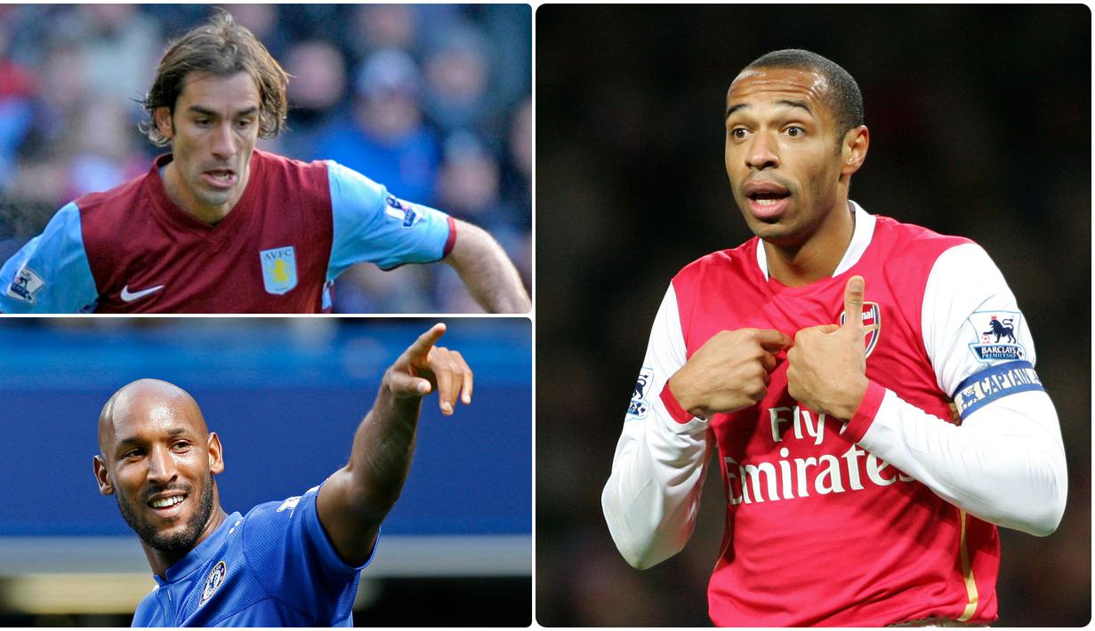 Klub di Liga Inggris menjadi salah satu tujuan utama dari sejumlah para pemain asal Prancis untuk  meneruskan karier sepak bola mereka. Berikut ini tujuh pesepak bola Prancis yang jadi predator gol di Premier League. (kolase foto AFP)