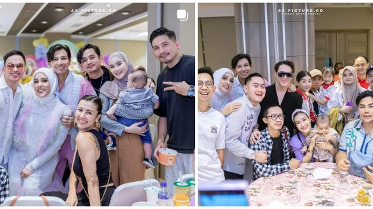 Meriahnya pesta ultah ke-5 Queen Eijaz, putri Fairuz A Rafiq dan Sonny Septian (Foto: Instagram fairuzarafiq)