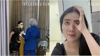 Momen Nella Kharisma kunjungi dokter kandungan. (Sumber: YouTube/KELUARGA DONEL)