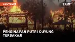 Musibah kebakaran melanda kawasan wisata Taman Impian Jaya Ancol Minggu (22/8) sore. Api membakar dan menghanguskan tiga bangunan penginapan Putri Duyung Resort.