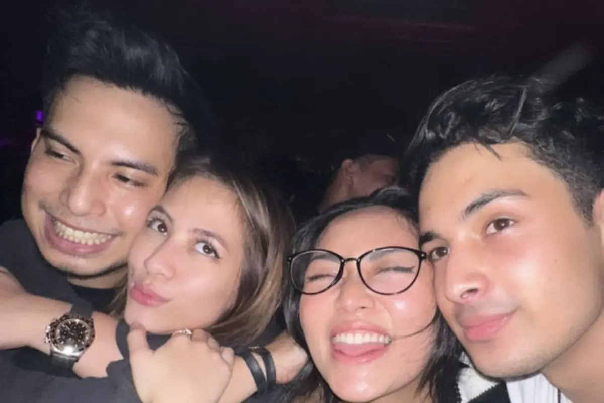 Adhisty Zara dan Okin kembali mesra