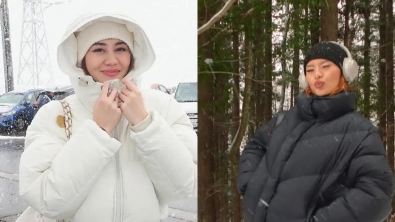 uo Sibling Aaliyah Massaid dan Zahwa Massaid saat Liburan Akhir Tahun ke Jepang