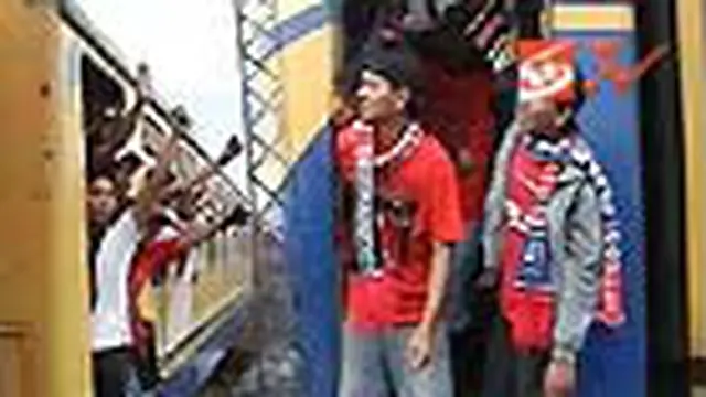 Dukung Timnas, Supporter Solo Datang ke Jakarta