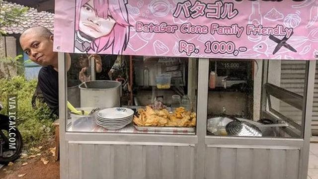 6 Tulisan Lucu di Tempat Jualan Siomay dan Batagor, Pembeli Tepuk Jidat