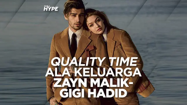 Zayn Malik dan Gigi Hadid Jalan-Jalan dengan Kai di New York