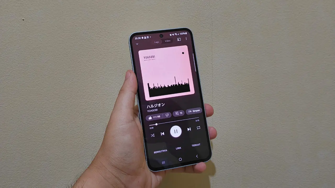 Audio Galaxy A55 5G