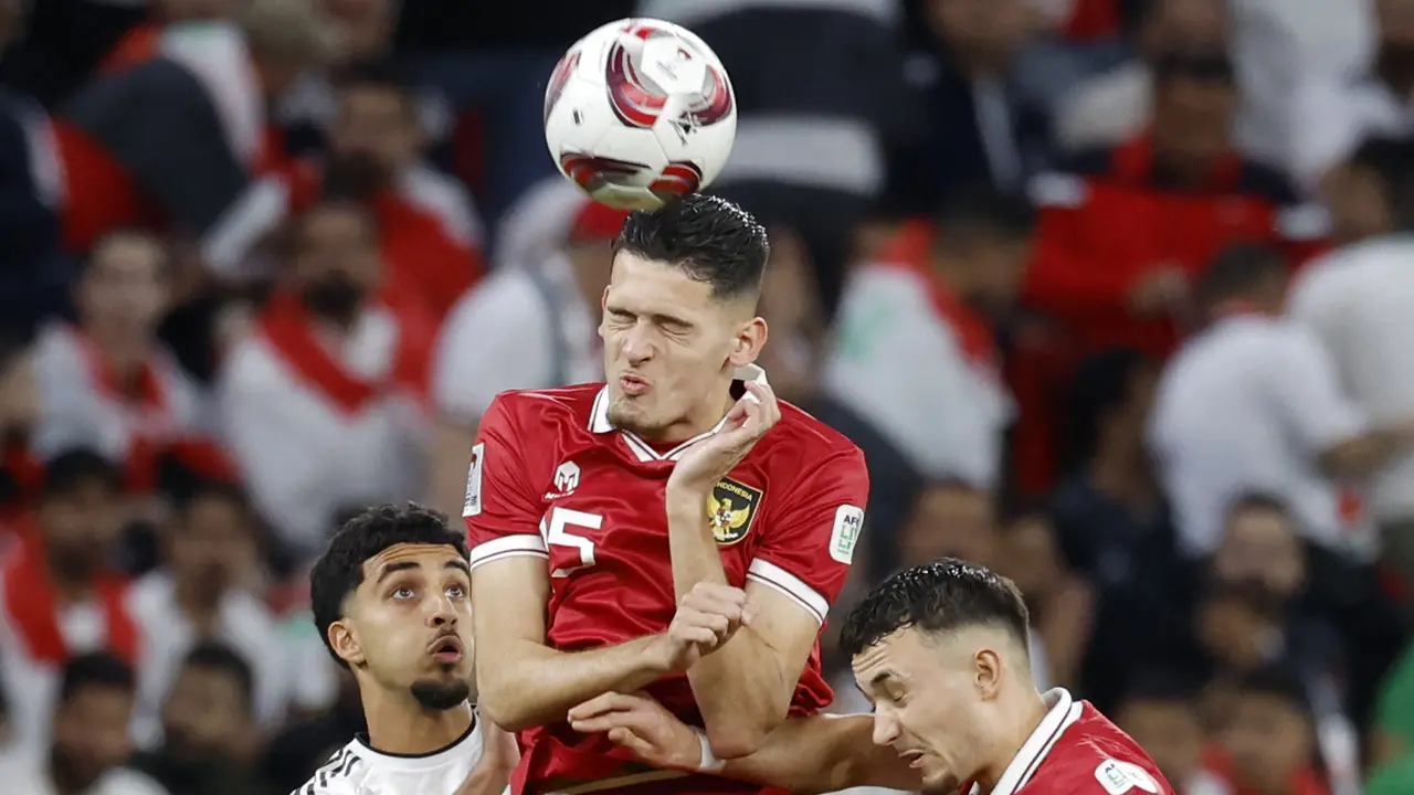 Justin Hubner - Timnas Indonesia 1-3 Timnas Irak di Piala Asia 2023