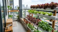 Ide Hidroponik di Balkon Apartemen, Panen Cepat dan Estetik