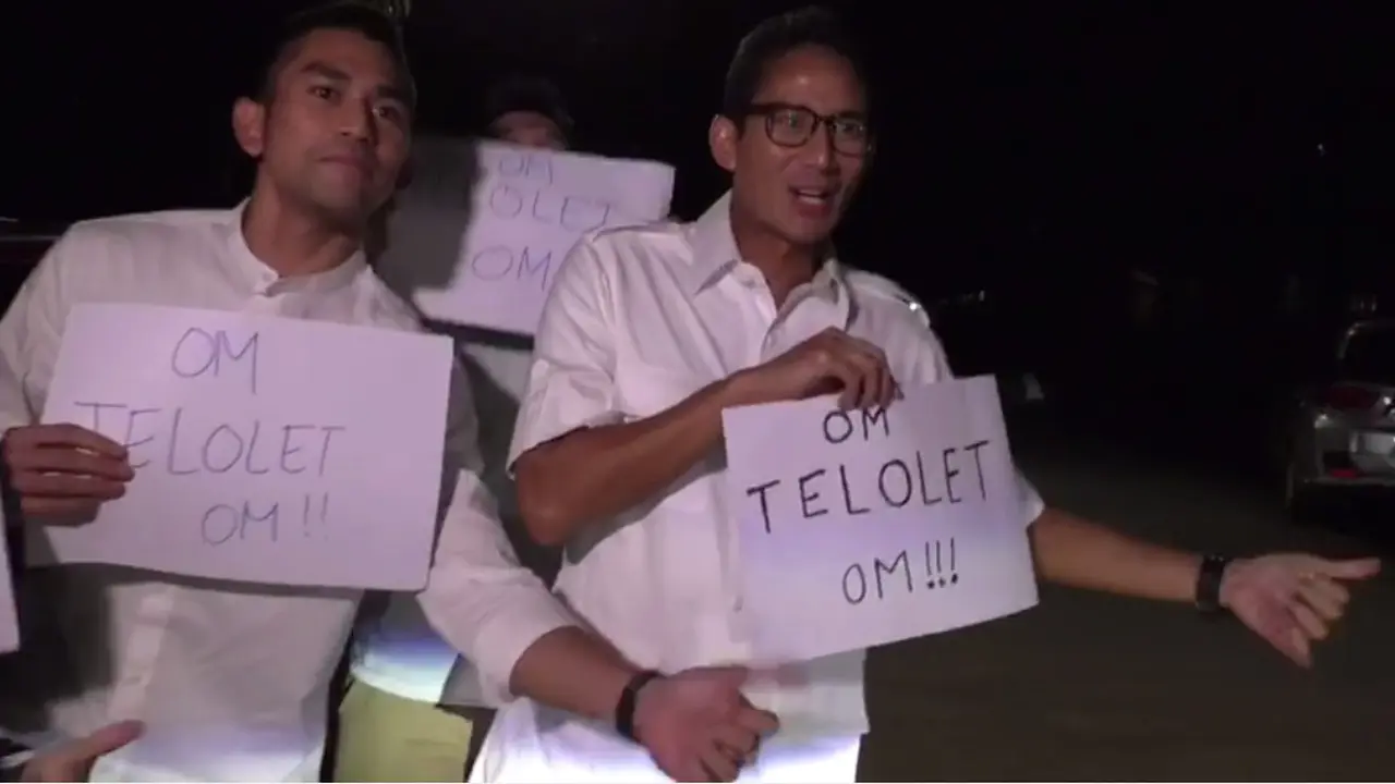 Parodi 'Om Telolet Om' Ala Anies-Sandi