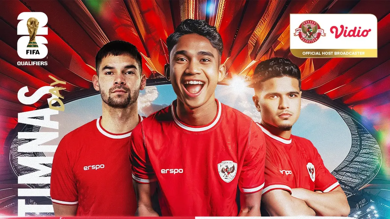 Vidio Tayangkan Laga Timnas Indonesia vs Filipina