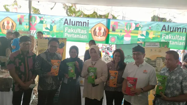 Ketua Umum Kadin Indonesia Arsjad Rasjid pada acara Halalbihalal Ikatan Alumni (IKA) Unpad di Aula Graha Sanusi Hardjadinata, Kampus Iwa Kusumasumantri, Jalan Dipatiukur, Kota Bandung, Minggu (3/7/2022).