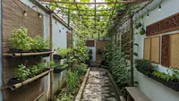 7 Ide Kebun Rambat Produktif untuk Lorong Rumah, Sudut Sempit Jadi Makin Cantik dan Produktif