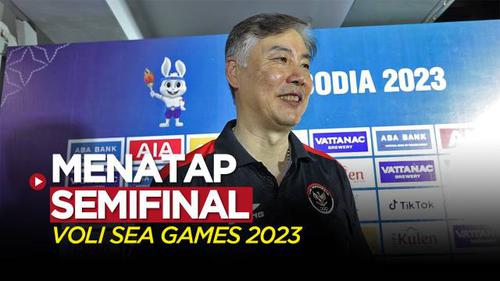 VIDEO: Pelatih Timnas Voli Putra Indonesia Sebut Laga Sesungguhnya Adalah Melawan Vietnam di Semifinal SEA Games 2023