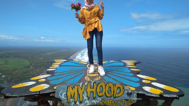 Bukit Hud, salah satu obyek wisata yang ada di Kebumen, Jawa Tengah. (Foto: Liputan6.com/Ahmad Aminasir/Muhamad Ridlo)