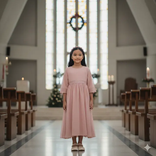 Model Baju Anak untuk Ibadah Natal 2025