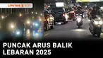 Puncak arus balik lebaran di jalur selatan Nagreg, Kabupaten Bandung menuju Bandung dan Jakarta juga diduga terjadi pada Sabtu malam. Kemacetan bahkan sempat terjadi hingga 3 kilometer.