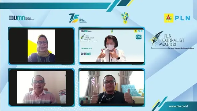 (Foto: PLN Journalist Award (PJA) 2020/Dok PLN)