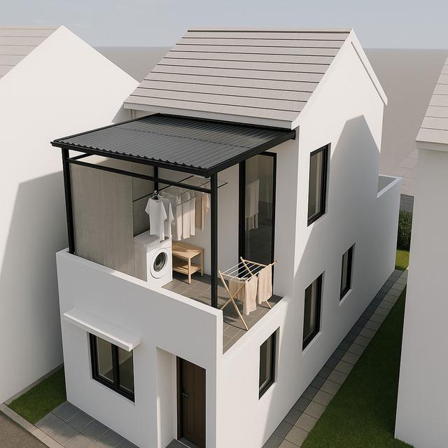 7 Model Rumah Rooftop Mini untuk Lahan 5x12, Cuma Butuh Sedikit ...