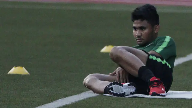 Latihan Timnas Indonesia U-22
