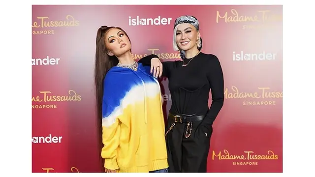 6 Momen Agnez Mo Hadiri Peluncuran Patung Lilinnya di Museum Madame Tussauds