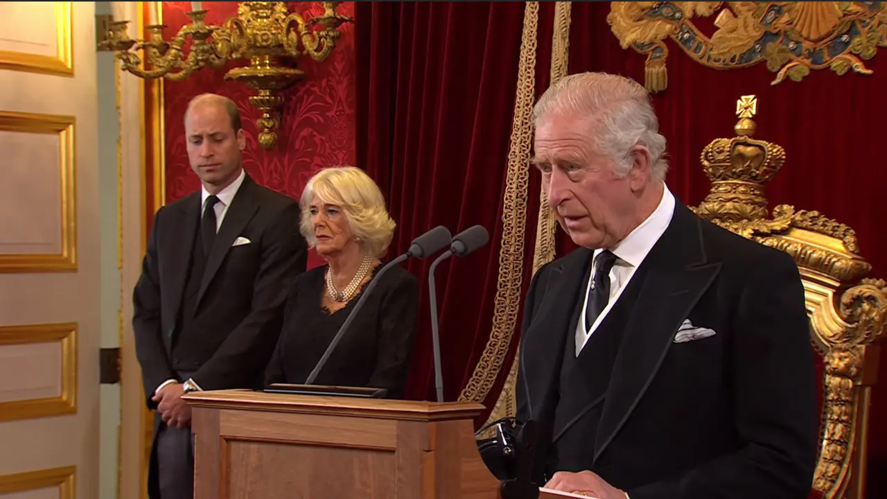 Upacara proklamasi Raja Charles III sebagai penguasa Britania Raya.
