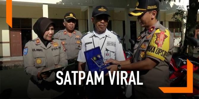 VIDEO: Satpam Viral di Tangerang Dapat Penghargaan