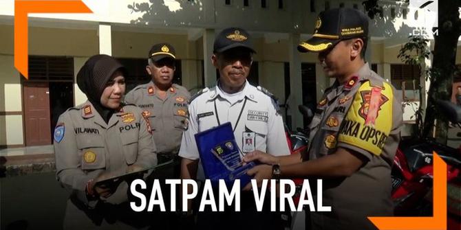 VIDEO: Satpam Viral di Tangerang Dapat Penghargaan