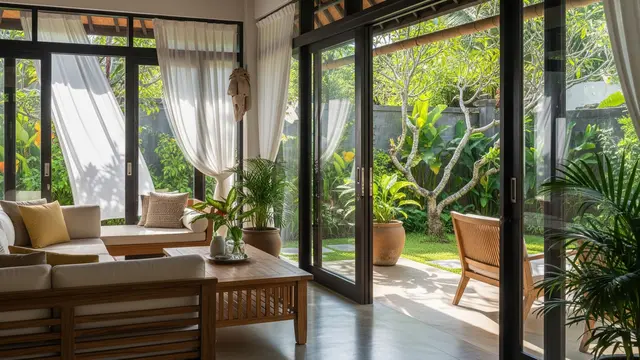 Konsep Indoor-Outdoor yang Menyatu dengan Alam