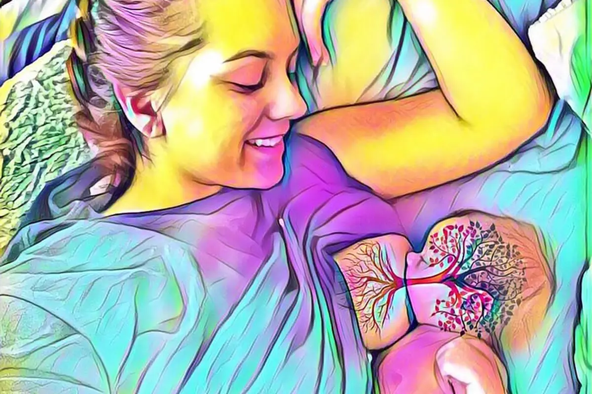 [Bintang] Hari Ibu, Ini 10 Ilustrasi Akar dari Foto Ibu Menyusui
