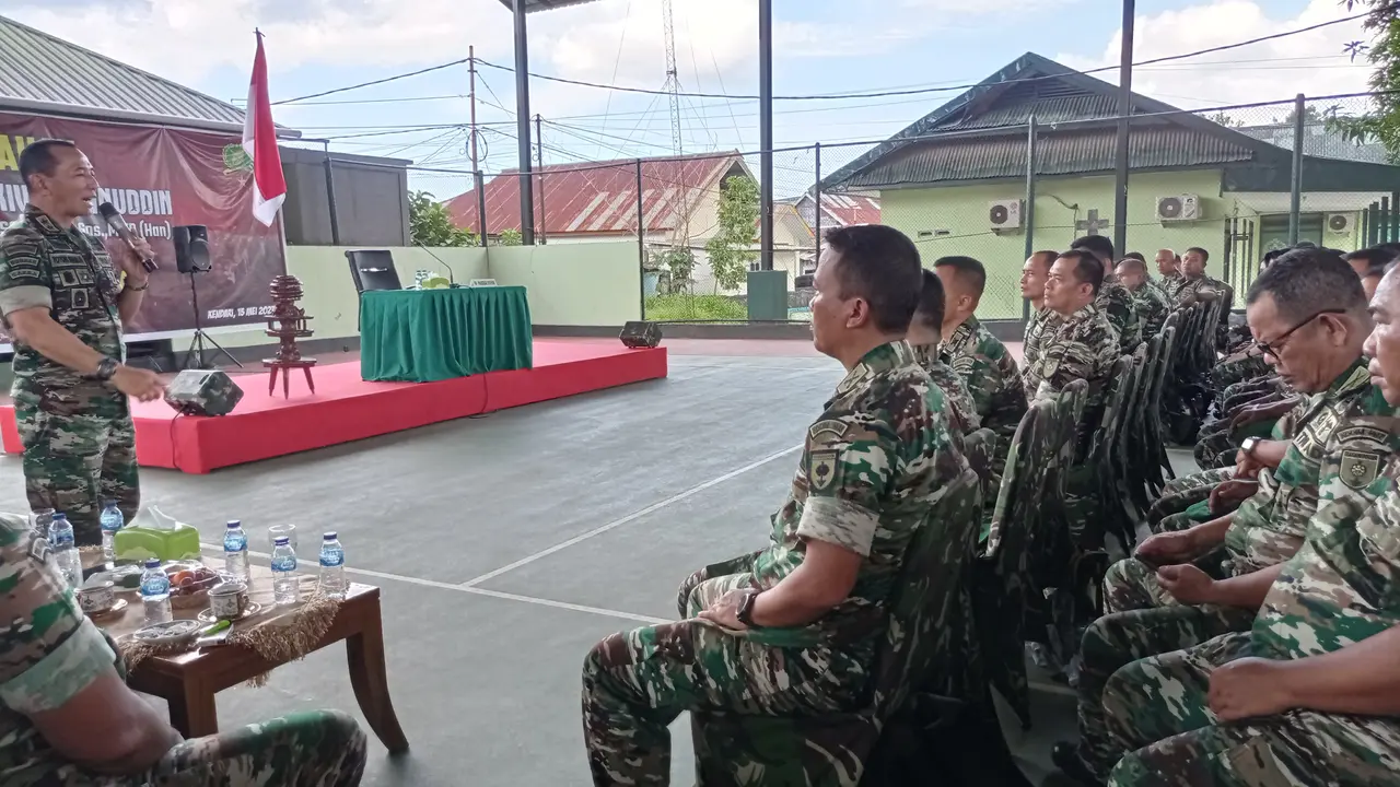 Pangdam XIV Hasanuddin Mayjen TNI Totok Imam Santoso (Liputan6.com/Ahmad Akbar Fua)