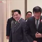 Presiden Joko Widodo (Jokowi) tak lagi pakai dasi kuning saat kunker. (Merdeka).