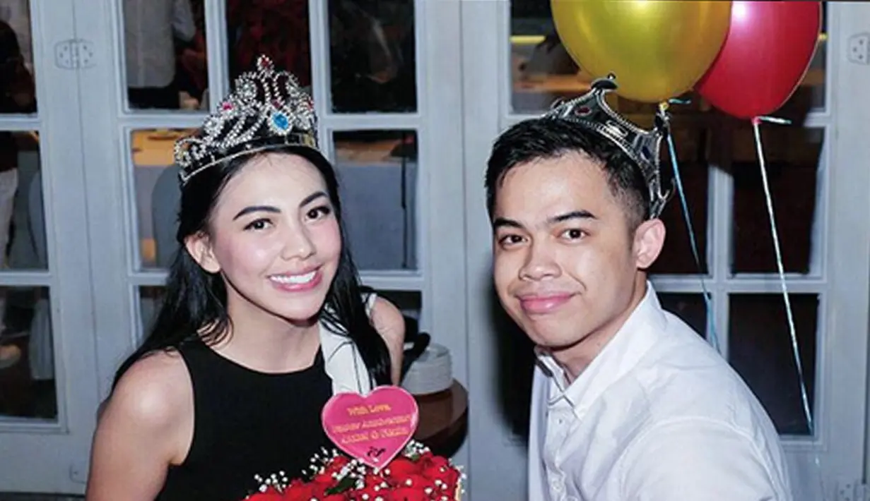 Tekad yang bulat telah dimiliki seorang Kezia Karamoy untuk membina rumah tangga bersama Axcel Narang, kekasih hatinya. Untuk itu ia berani melangkahkan kaki ke jenjang yang lebih serius. (Instagram/itskeziakaramoy)