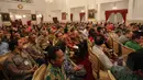 Sejumlah pengusaha saat menghadiri pembukaan Musyawarah Nasional VII Gabungan Pengusaha Jamu dan Obat Tradisional Indonesia (GP Jamu), di Istana Negara, Jakarta, Senin (25/5/2015). (Liputan6.com/Faizal Fanani)
