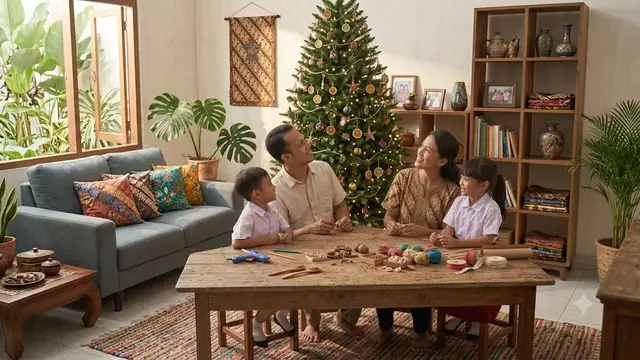 Jenis-Jenis Pohon Natal DIY yang Populer