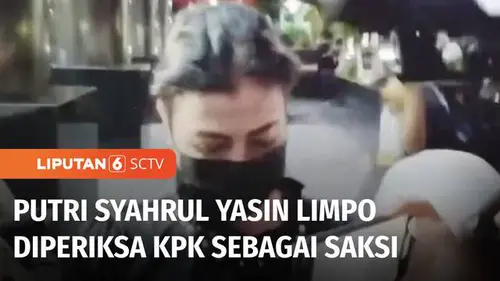 VIDEO: Putri Eks Mentan Syahrul Yasin Limpo, Indira Chunda Thita Penuhi Panggilan Penyidik
