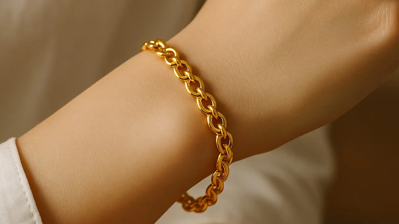 Model Gelang Rantai Emas 3 Gram