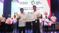 BNI (Bank Negara Indonesia) jadi mitra perbankan digital Asian Games (Liputan6.com / Risa Kosasih)