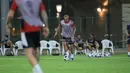 Ramadhan Sananta melakukan sesi latihan bersama Timnas Indonesia jelang pertandingan Ronde 4 Kualifikasi Piala Dunia di Jedaah, Arab Saudi pada Sabtu (4/10/2025). (Dok. Timnas Indonesia)