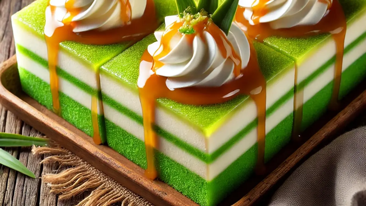 Resep Kue Pandan Gula Melaka ala Rumahan