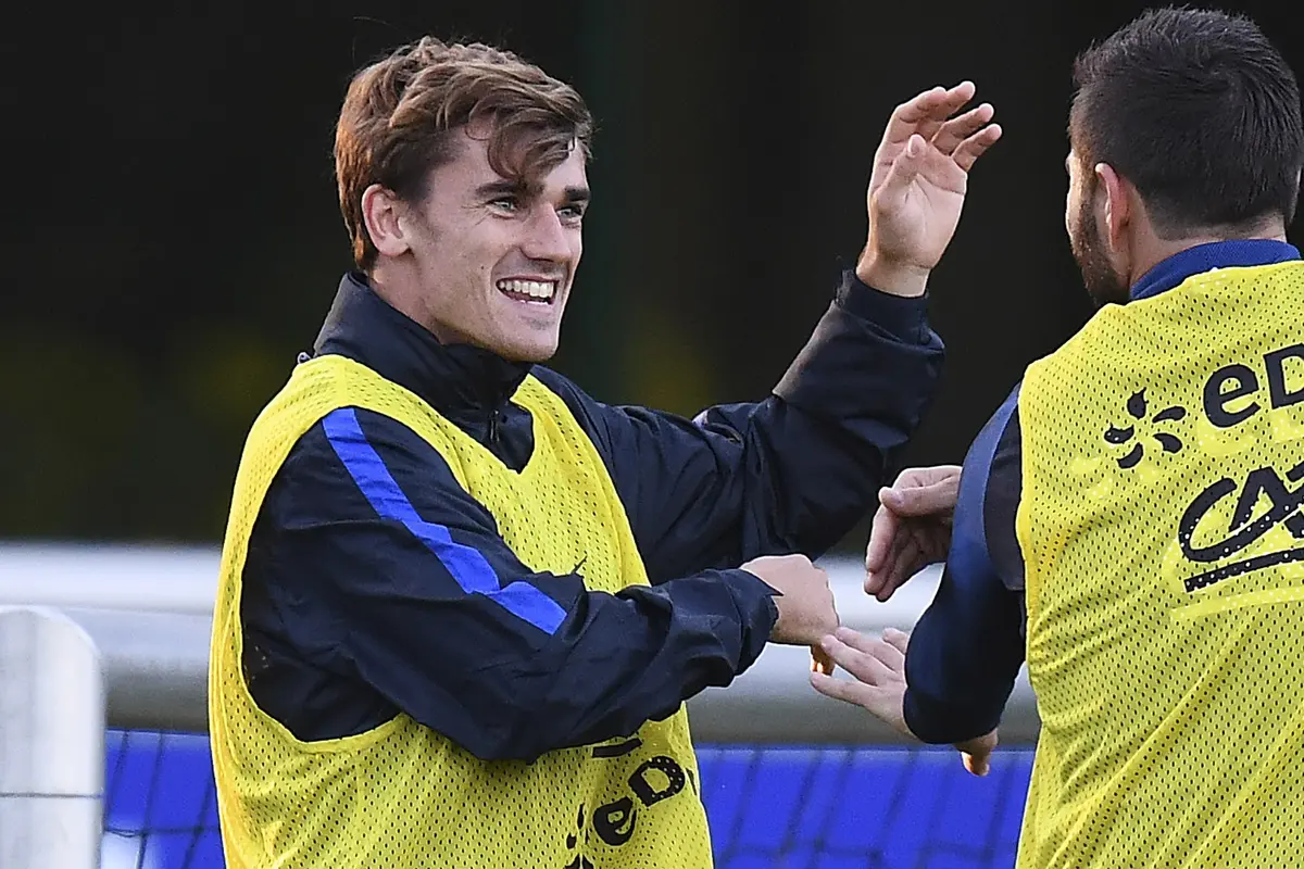 Intip Latihan Paul Pogba, Antoine Griezmann dan Timnas Prancis