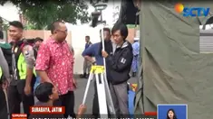 Pengeboran dilakukan Tim Geologi dari Institut Teknologi Sepuluh November sedalam 30 meter untuk mengambil sample lapisan tanah.